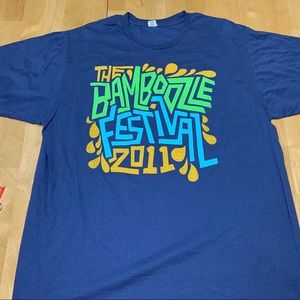 2011 Bamboozle Music Festival Merch T-Shirt M XL